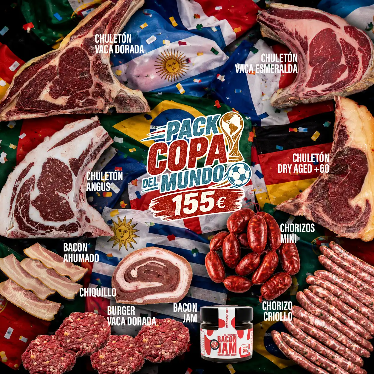 PACK COPA DEL MUNDO