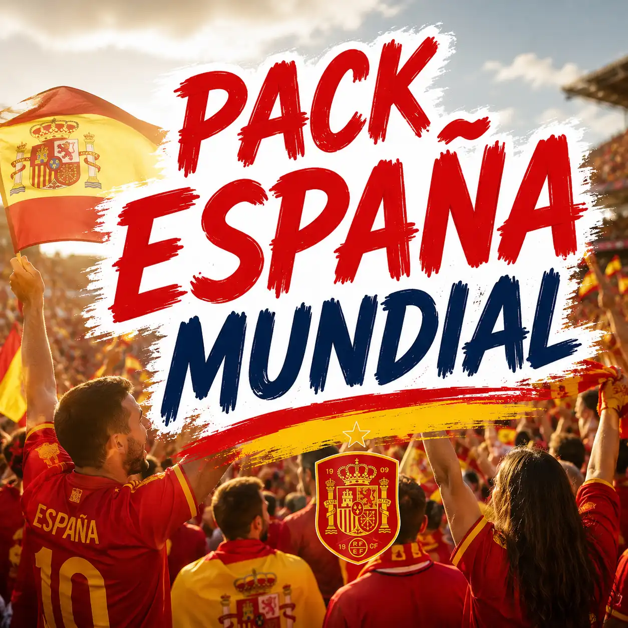 PACK ESPAÑA MUNDIAL